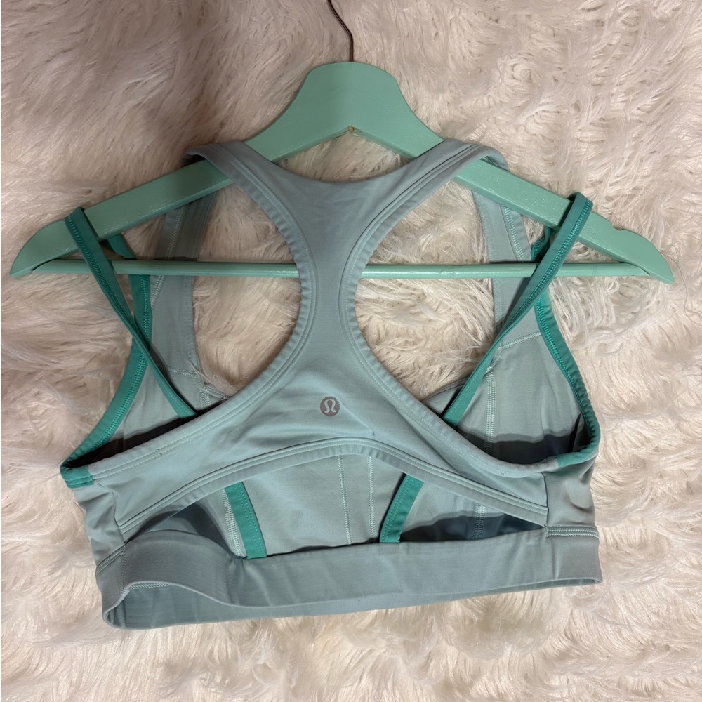 lululemon athletica Teal Sports Bra
